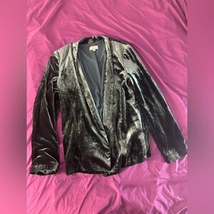 LOFT Velvet Blazer